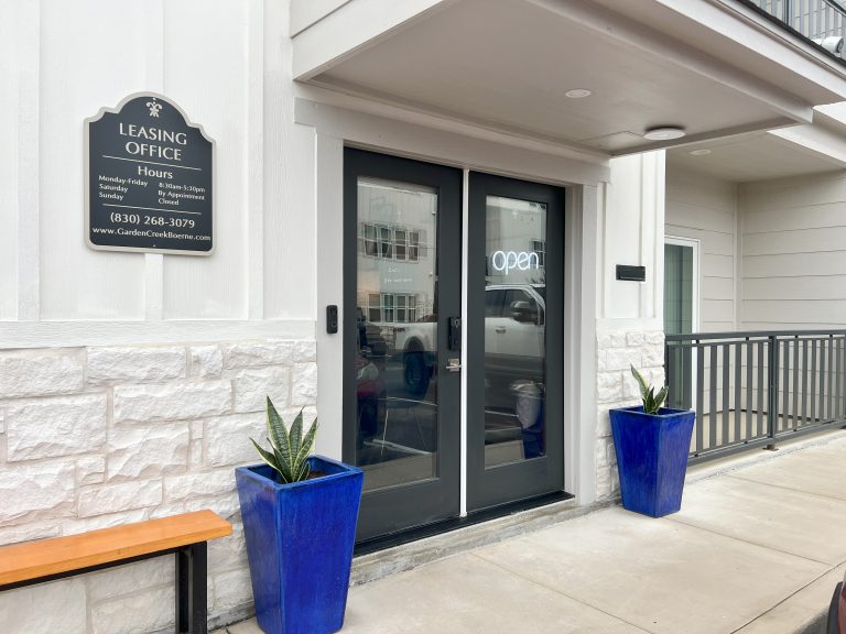 Contact Garden Creek Apartments in Boerne, TX Luxury Living in Hill